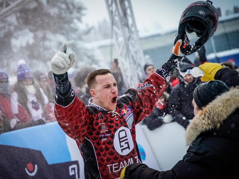 Red Bull Crashed Ice finals in Jyväskylä Bild 9