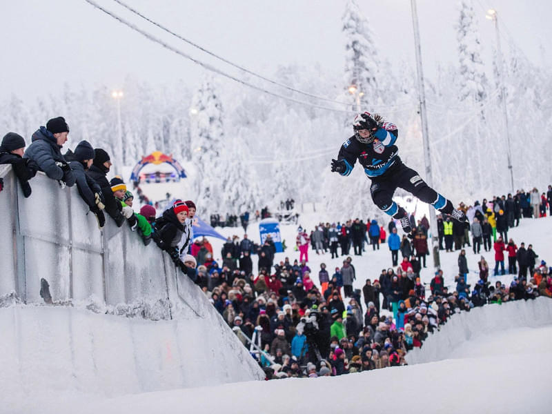 Red Bull Crashed Ice finals in Jyväskylä Bild 13