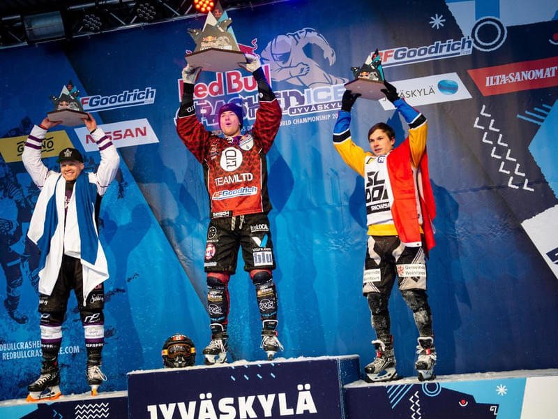 Red Bull Crashed Ice finals in Jyväskylä Bild 4