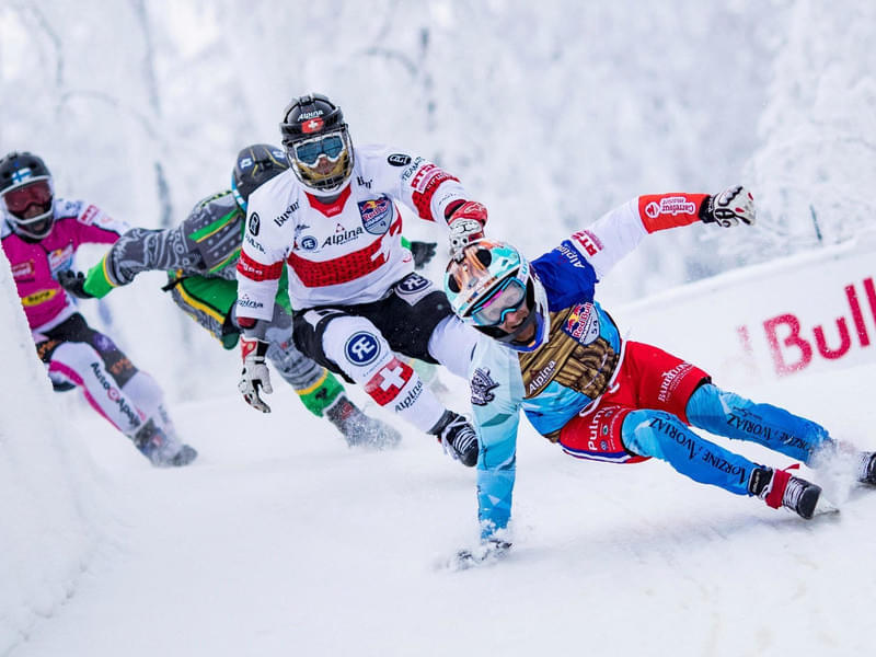 Red Bull Crashed Ice finals in Jyväskylä Bild 1