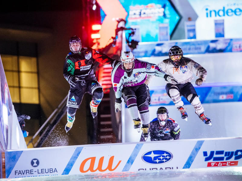 Toma Yamamauchi (JPN), Nicholas Osadchuk (USA), Azat Ishkildin (RUS), Connan McRae (AUS) © Suguru Saito / Red Bull Contnet Pool