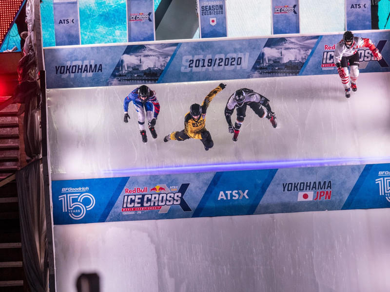  Johanny Velasquez (USA), Malgorzata Synowiec (POL), Leon Stecenko (RUS), Guillaume Libert (FRA) © Andreas Schaad / Red Bull Content Pool