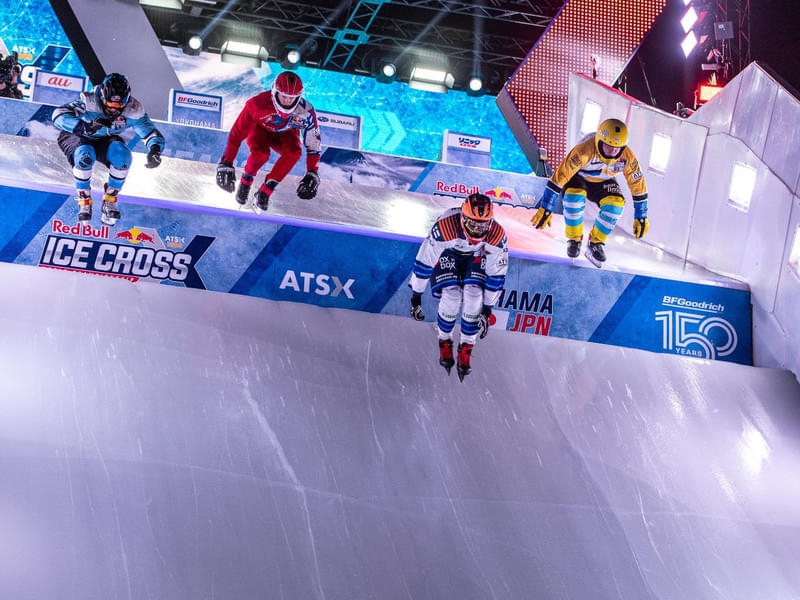  Joni Saarinen (FIN), Eli Schaffer (USA), Matt Kawahara (USA), David Reinisch (AUT) © Joerg Mitter / Red Bull Content Pool