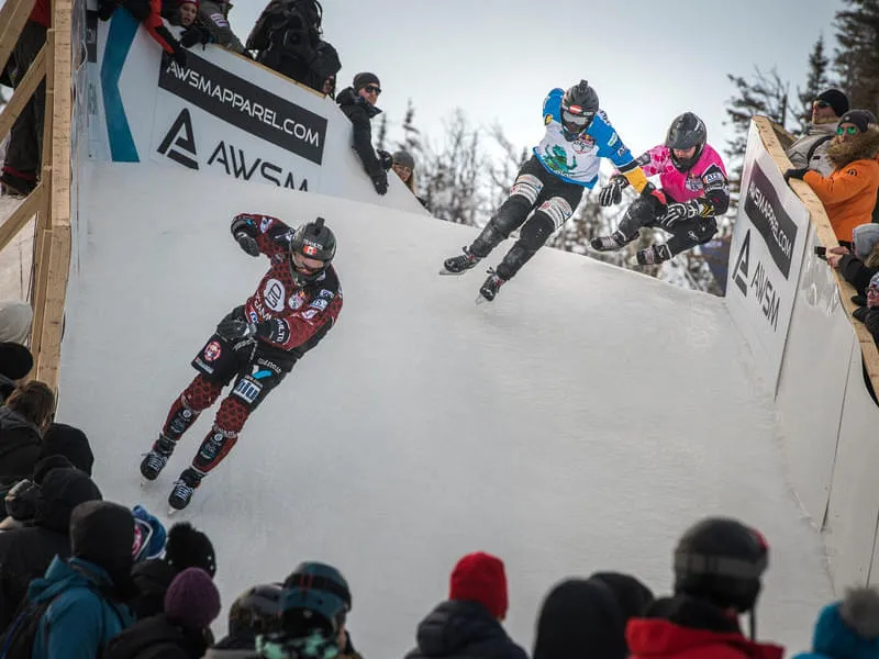  Marco Dallago (AUT), John Fisher (CAN), Cameron Naasz (USA), Kyle Croxall (CAN) © Sebastian Marko / Red Bull Content Pool