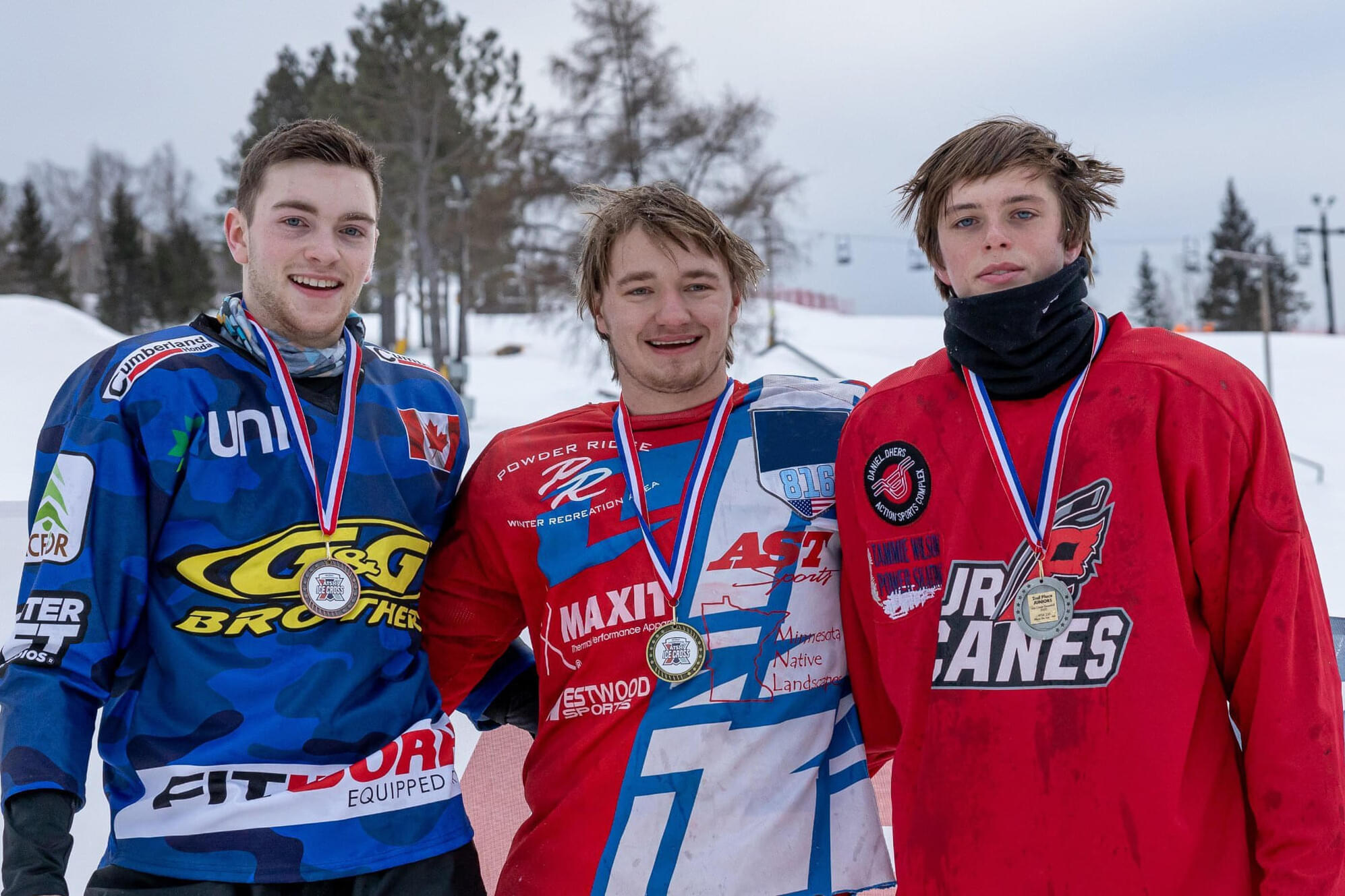 1. Eli Schaffer (USA), 2. Jack Beatson (USA), 3. Max Mazerolle (USA)