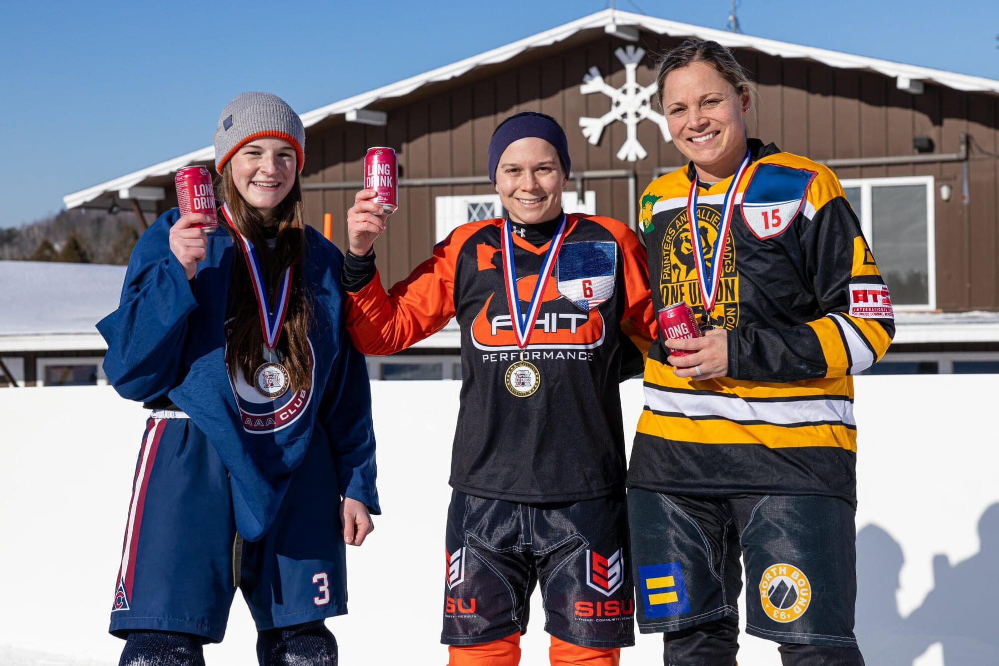 Tamara Meuwissen (USA), 2. Cassie Rooney (USA), 3. Jordan Sewczak (USA) 